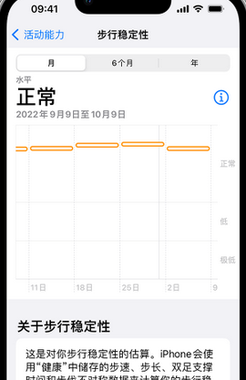 鄂城iPhone手机维修如何在iPhone开启'步行稳定性通知'