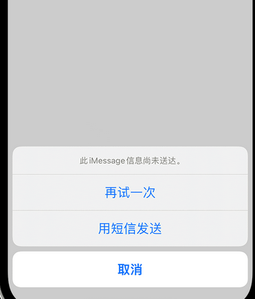 鄂城apple维修iPhone上无法正常发送iMessage信息