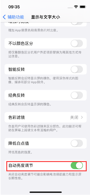 鄂城苹果15维修店分享iPhone 15 Pro系列屏幕亮度 